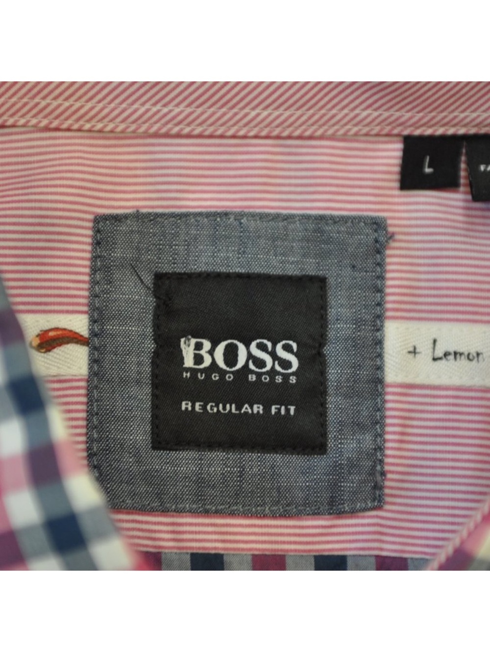 Hugo Boss Button Down Regular Fit L - Picture 4 of 6
